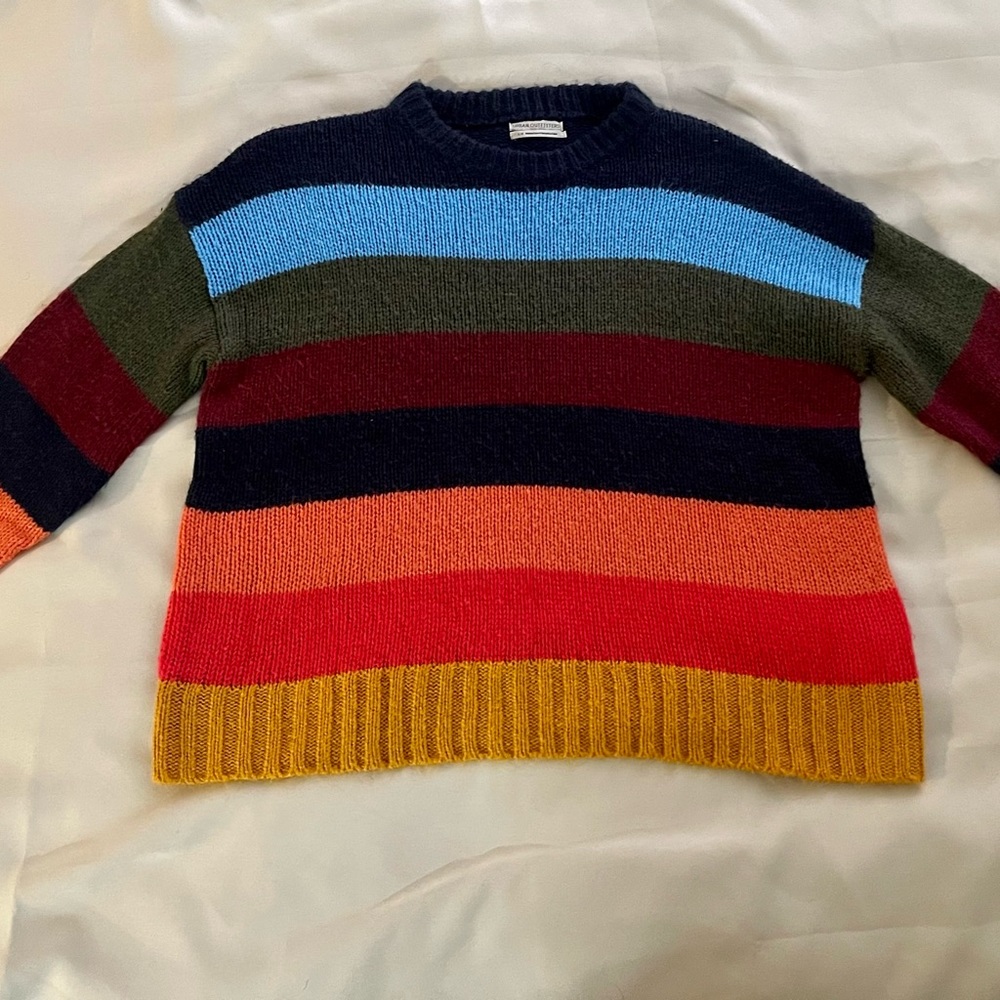 Urban outfitters multi color boyfriend sweater.  Size large